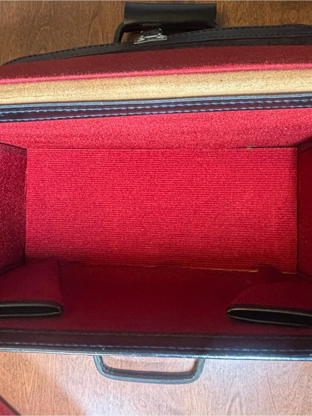 VINTAGE 60s/70s Leather Hard-Case Camera Bag / Satchel